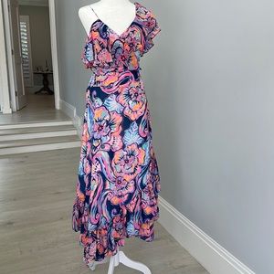 Floral Lily Pulitzer wrap dress
